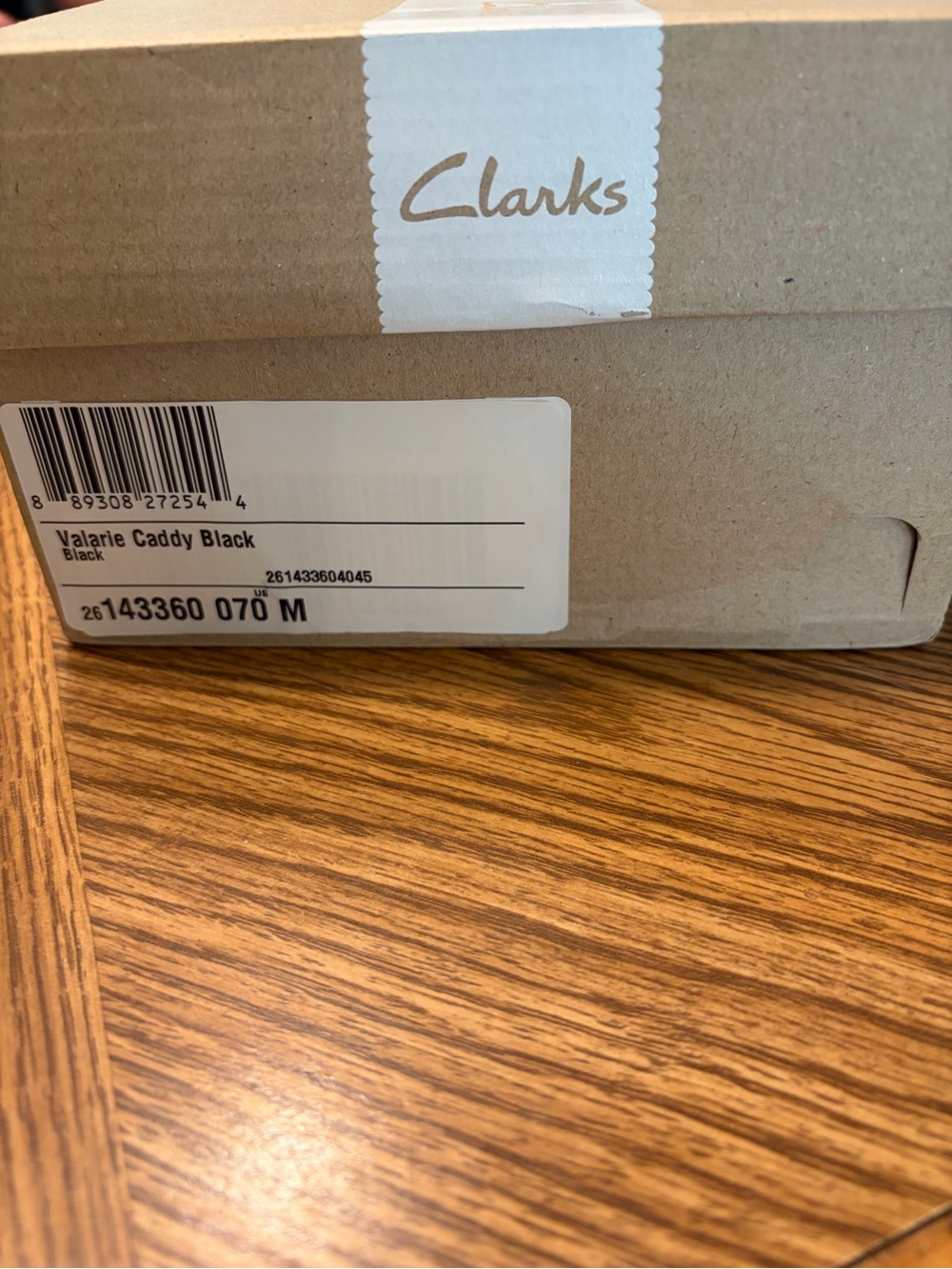 Clarks Black Open-Toe Slide Mules - Picture 4 of 4
